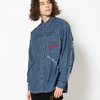 AVIREX TYPE BLUE DENIM HAND EMB SHIRT 6125114画像