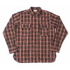 WAREHOUSE Lot 3022 FLANNEL SHIRTS WITH CHINSTRAP O/W画像