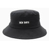 BEN DAVIS Box Logo Bucket Hat WHITE LABEL BDW-8617画像