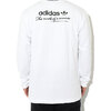 adidas Trefoil Linear Label L/S Tee Originals HM2661画像