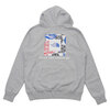 THE NORTH FACE M BOX NSE PULLOVER HOODIE GREY画像