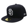 WIND AND SEA × San Diego Padres NEW ERA 59FIFTY CAP NAVY画像