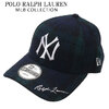 POLO RALPH LAUREN × NEW ERA NEW YORK YANKEES 49FORTY CAP BLACK WATCH画像