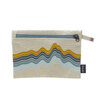 patagonia Zippered Pouch Ridge Rise Stripe Bleached Stone RSBE 59290画像