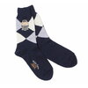 WAREHOUSE Lot 5237 ARGYLE ZOKKI SOCKS NAVY画像