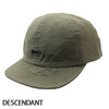 DESCENDANT THINC PROJECT CACHALOT CAP 7 OLIVE画像