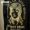 Schott × GLAD HAND THE HONORABLE-HENRY T-SHIRT 71822110画像