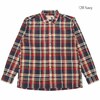 SUGAR CANE INDIA MADRAS CHECK L/S BUTTON DOWN SHIRT画像
