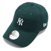 NEW ERA 9TWENTY MLBフラットエンブロイダリー ニューヨーク・ヤンキース ミニロゴ ダークグリーン 13054572画像