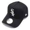 NEW ERA 9FORTY A-Frame MLBフラットエンブロイダリー シカゴ・ホワイトソックス ブラック 13054548画像