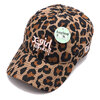 NEW ERA 9THIRTY イージースナップ X-girl ミルズロゴ ドリッピング レオパードプリント 13056204画像