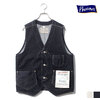 Pherrow's フロンティアシリーズ デニム ワークベスト DENIM VEST 22S-101WV画像
