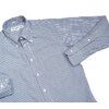 INDIVIDUALIZED SHIRTS L/S STANDARD FIT B.D. TATTERSALL SHIRTS blue画像