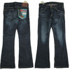 LEE AMERICAN RIDERS 202 BELL BOTTOM DARK INDIGO LM5202-526画像