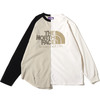 THE NORTH FACE PURPLE LABEL High Bulky Jersey L/S Logo Tee OFF WHITE NT3205N-OW画像