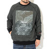 NANGA ECO Hybrid Contour Map Logo Crew Sweat画像