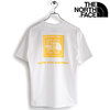 THE NORTH FACE S/S Bandana Square Logo Tee WHITE NT32108-W2画像