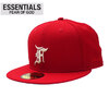 FOG Essentials × NEW ERA 59FIFTY FITTED CAP RED画像