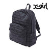 X-girl OVAL LOGO ADVENTURE DAYPACK BLACK 黒 ブラック系 105221053008画像
