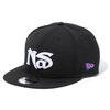 APPLEBUM × Nas NEW ERA 9FIFTY BLACK画像