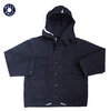 POST OVERALLS NAVY Parka 3-R HBDN herringbone denim/navy 1114R画像