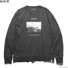 ROARK REVIVAL "OBSESSED" 9.3oz H/W L/S TEE (CHARCOAL) RLTJHW801画像