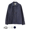 GOLD RECYCLED WASTE SUVIN COTTON YARN 11oz. DENIM WORK JACKET 22A-GL15041画像
