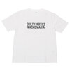 WACKOMARIA WASHED H.WEIGHT CREW NECK T-SHIRT WHITE画像