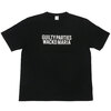 WACKOMARIA WASHED H.WEIGHT CREW NECK T-SHIRT BLACK画像