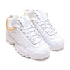 FILA DISRUPTOR CHAIN WHITE/GOLD WFW2102-0136画像