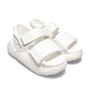 UGG W LA CLOUD STRAP SANDAL White 1125103-WHT画像
