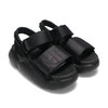 UGG W LA CLOUD STRAP SANDAL Black 1125103-BLK画像