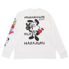 Girls Don't Cry &times; HUMAN MADE VICK LONG SLEEVE T-SHIRT WHITE画像