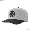 Brixton CREST C MP SNAPBACK (GREY×BLACK) 11001画像