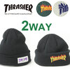 THRASHER GONZ HOMETOWN 2WAY KNIT BEANIE CAP 21TH-N01画像