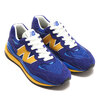 new balance M5740LLO BLUE/YELLOW画像