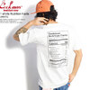COOKMAN T-shirts Nutrition Facts -WHITE- 231-21052画像