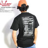 COOKMAN T-shirts Nutrition Facts -BLACK- 231-21052画像