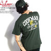 COOKMAN T-shirts College Logo -GREEN- 231-21057画像
