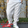 COOKMAN × Pabst Blue Ribbon Chef Pants STRIPE WHITE画像