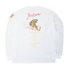 AVIREX LS SOUVENIR T-SHIRT OFF WHITE 6123270-02画像