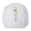 AVIREX LS SOUVENIR T-SHIRT LIGHT GRAY 6123270-11画像