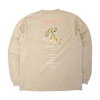 AVIREX LS SOUVENIR T-SHIRT KHAKI 6123270-53画像