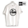 NEW ERA コットン Tシャツ バイザーステッカー ホワイト × ブラック レギュラーフィット 11782974画像