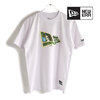 NEW ERA 半袖 パフォーマンス Tシャツ キャンプサイト フラッグロゴ ホワイト レギュラーフィット 13061537画像