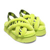 UGG W DISCO CROSS SLIDE ANIMALIA KEY LIME 1128213-KLM画像