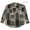 BARNS BLOKING BANDANA L/S SHIRT BR-22129画像