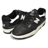 new balance BB550LBW BLACK画像