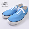 ANATOMICA WAKOUWA DECK SHOES LOW TURQUOISE/WHITE画像
