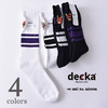 BRU NA BOINNE × decka Quality socks Sketer Socks Emboroidery "Japan"画像